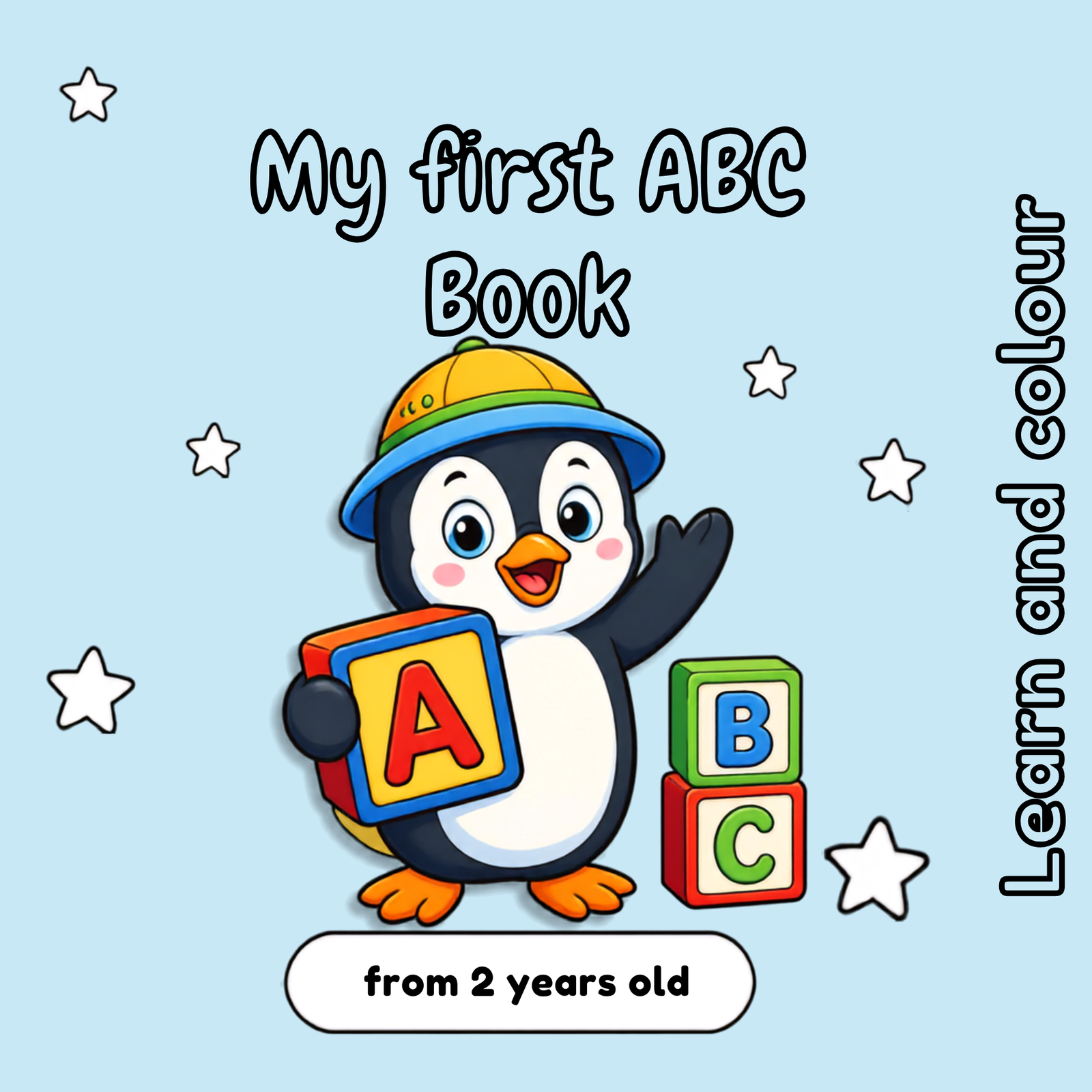 My First ABC Book - Fun Early Learning Alphabet Book for Toddlers (from 2 years old)